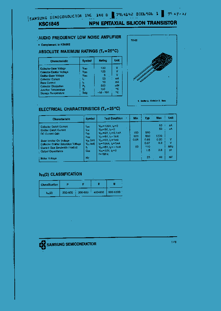 KSC1845_411034.PDF Datasheet