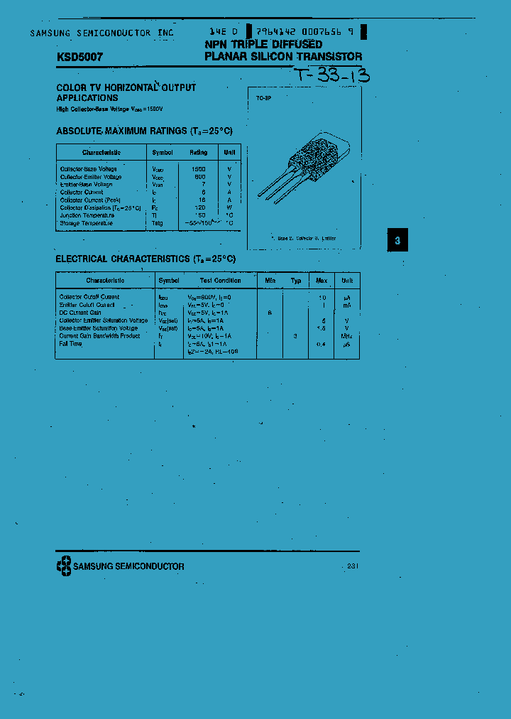 KSD5007_429871.PDF Datasheet