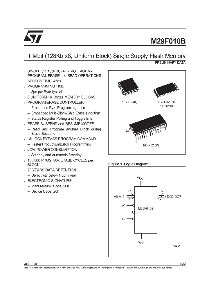 M29F010B_277777.PDF Datasheet