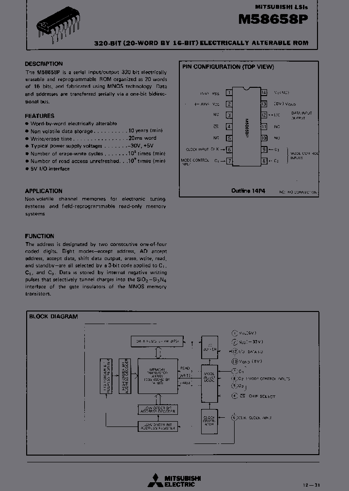 M58658P_426151.PDF Datasheet