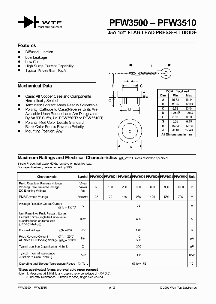 PFW3506_388175.PDF Datasheet