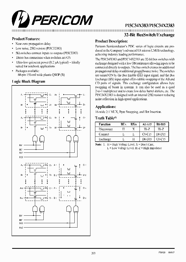 PI5C34X2383_426400.PDF Datasheet