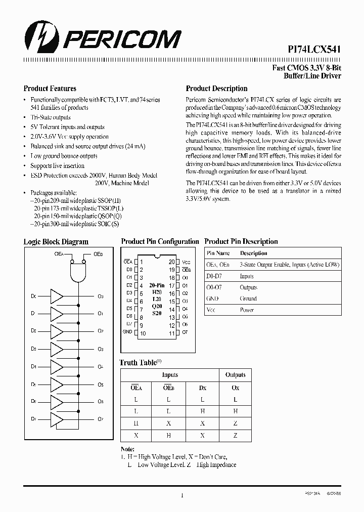 PI74LCX541_416406.PDF Datasheet