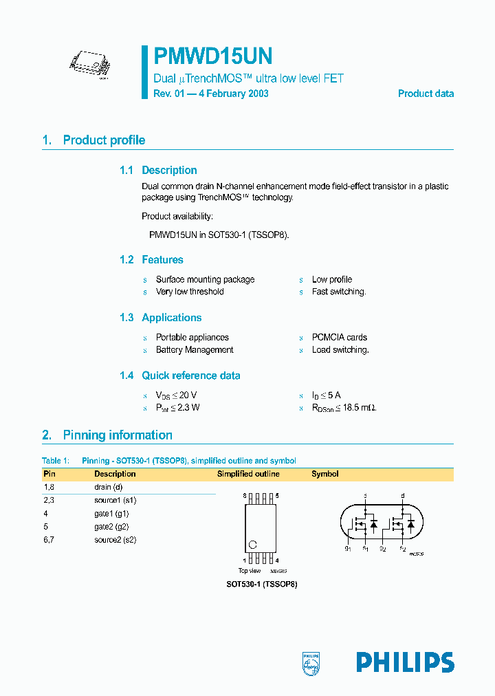 PMWD15UN_390260.PDF Datasheet