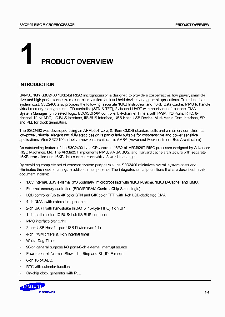 S3C2400_413840.PDF Datasheet