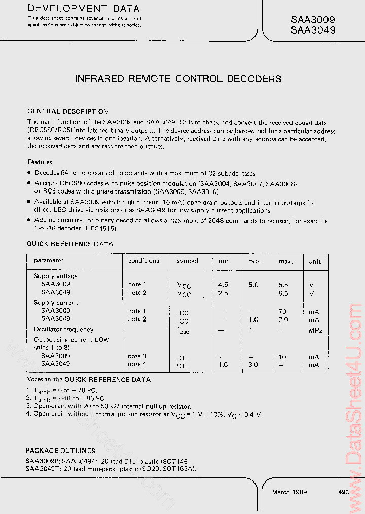 SAA3009_414189.PDF Datasheet