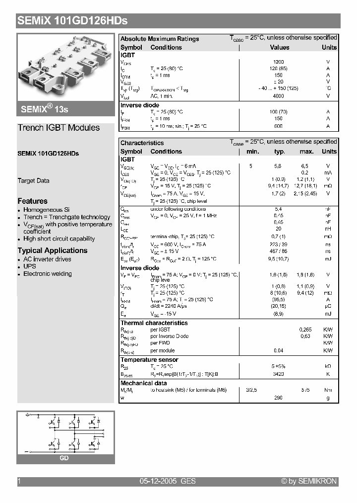 SEMIX101GD126HDS_403002.PDF Datasheet