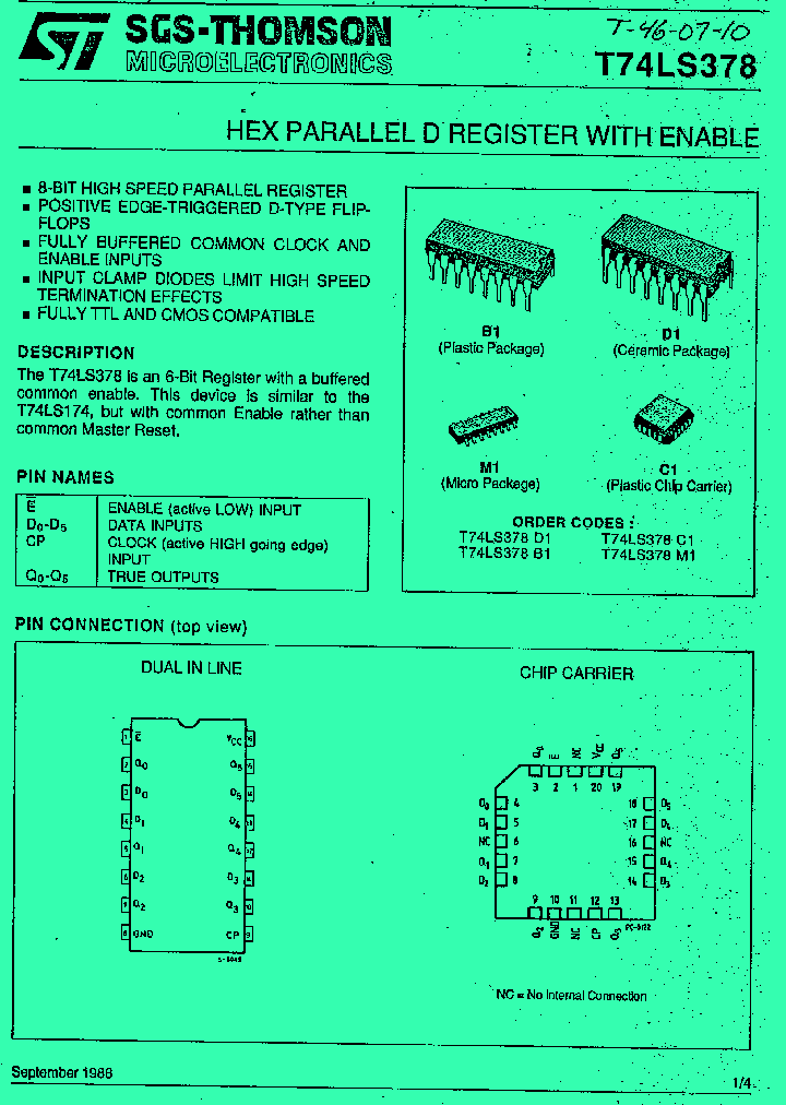 T74LS378_403529.PDF Datasheet