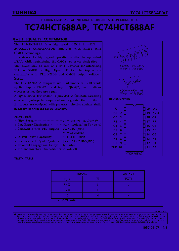 TC74HCT688AF_278240.PDF Datasheet