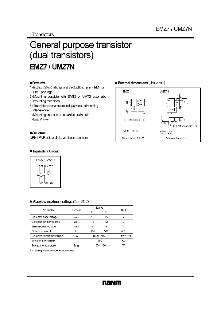 UMZ7N_415400.PDF Datasheet