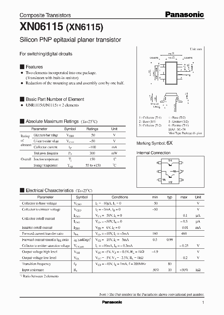 XN6115_412517.PDF Datasheet