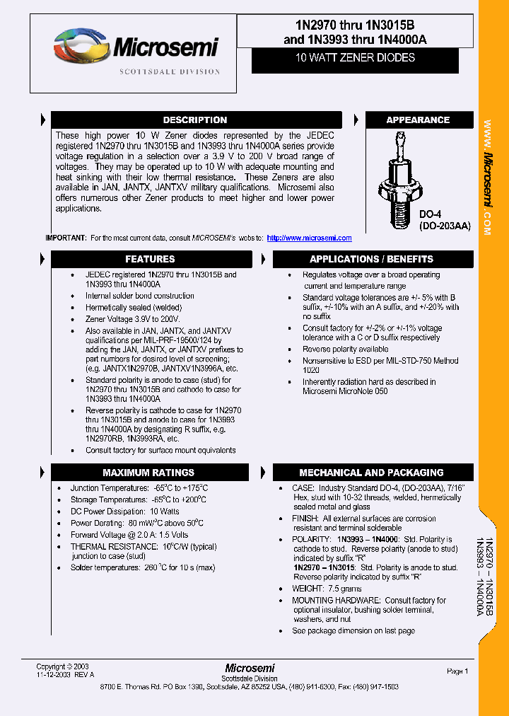 1N3994_444525.PDF Datasheet