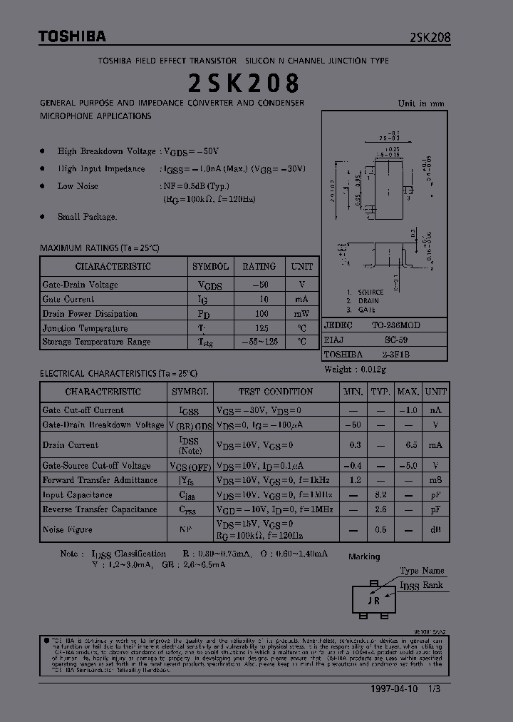 2SK208_459039.PDF Datasheet