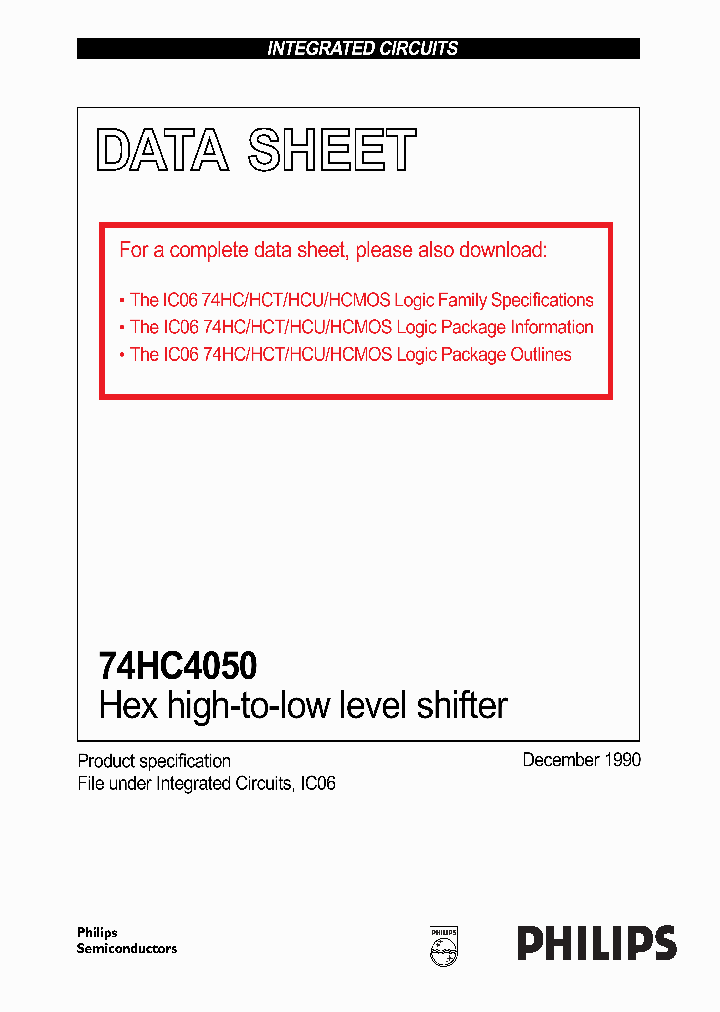 74HC4050_13620.PDF Datasheet