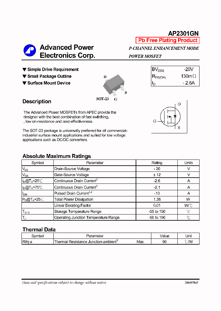 AP2301GN_444034.PDF Datasheet