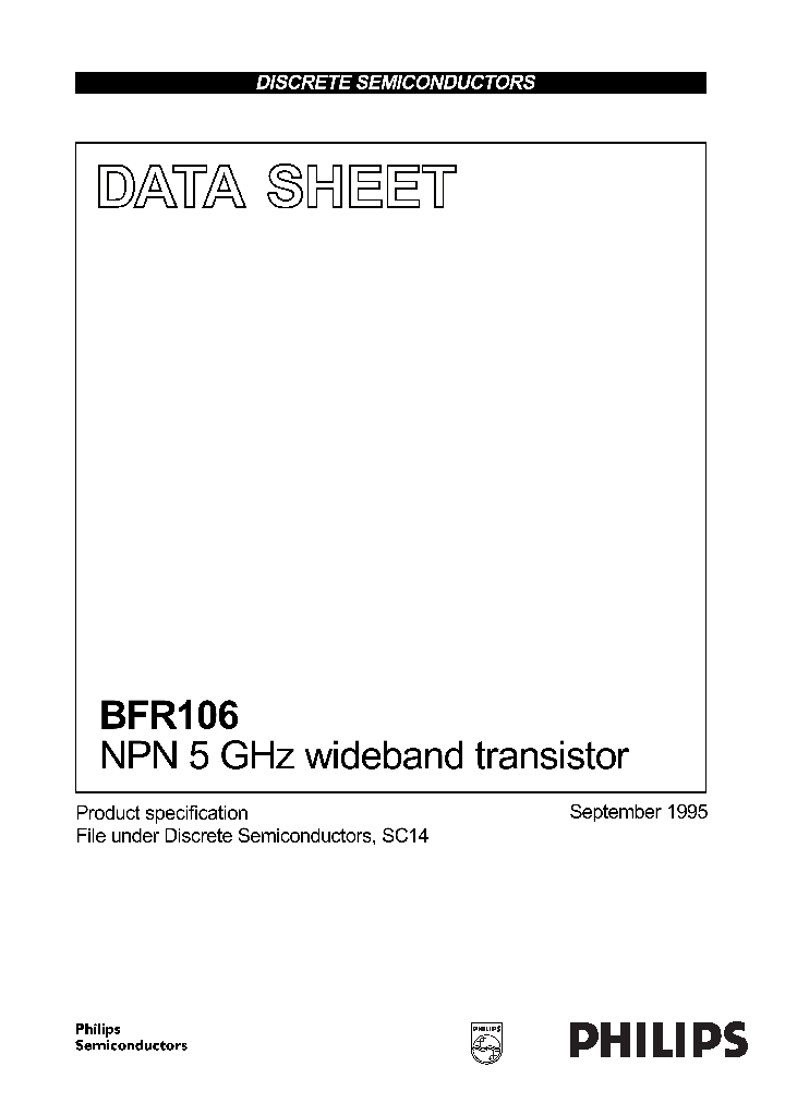 BFR106_441040.PDF Datasheet