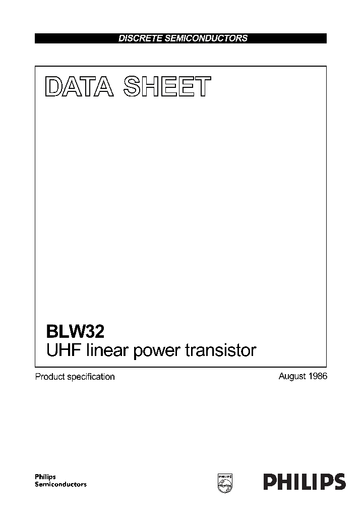 BLW32_475514.PDF Datasheet