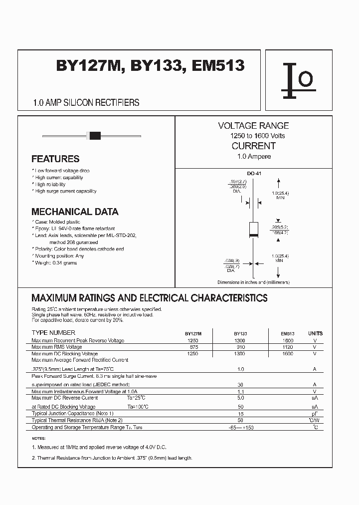 BY133_454713.PDF Datasheet