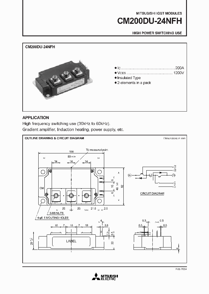 CM200DU-24NFH_439334.PDF Datasheet