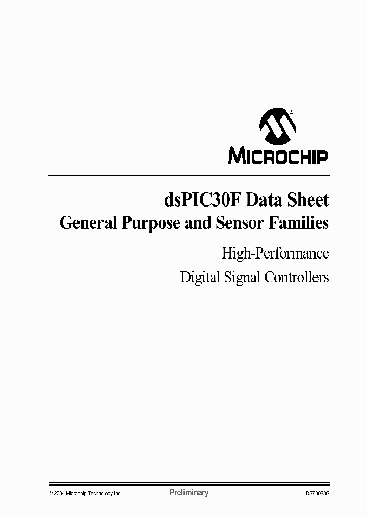 DSPIC30F4013AT-20IPT-ES_457574.PDF Datasheet