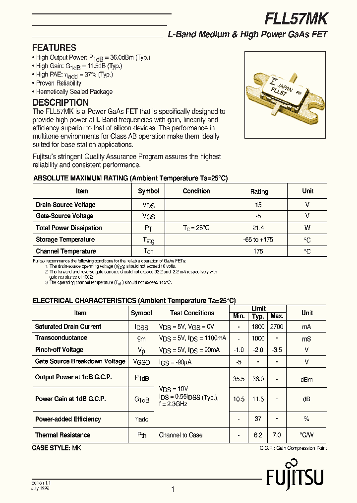 FLL57MK_486411.PDF Datasheet