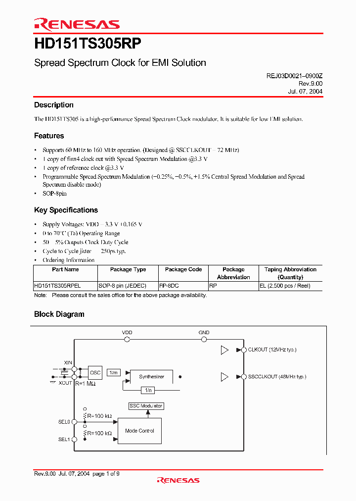 HD151TS305RP_481042.PDF Datasheet