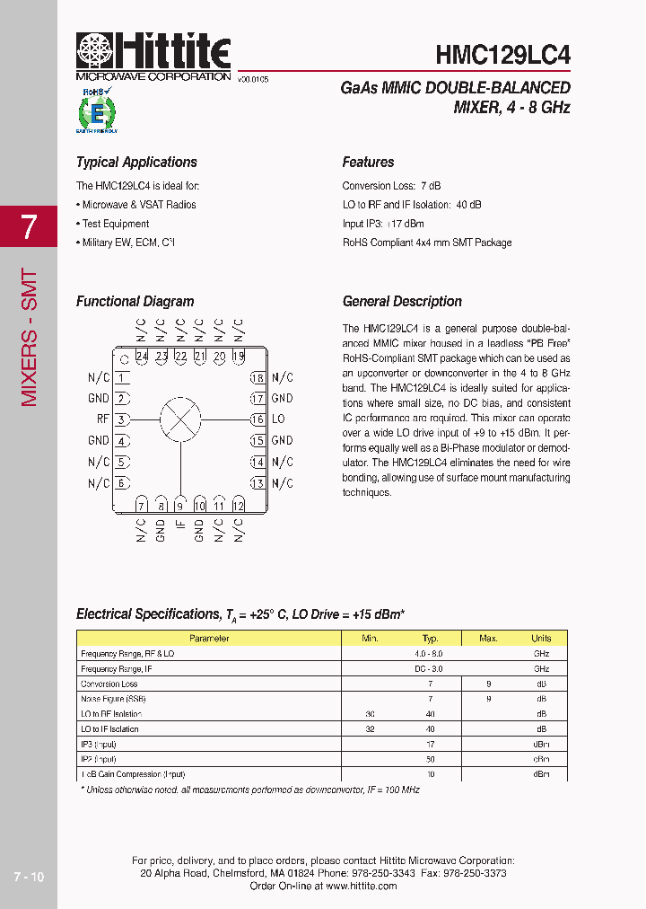 HMC129LC4_438977.PDF Datasheet