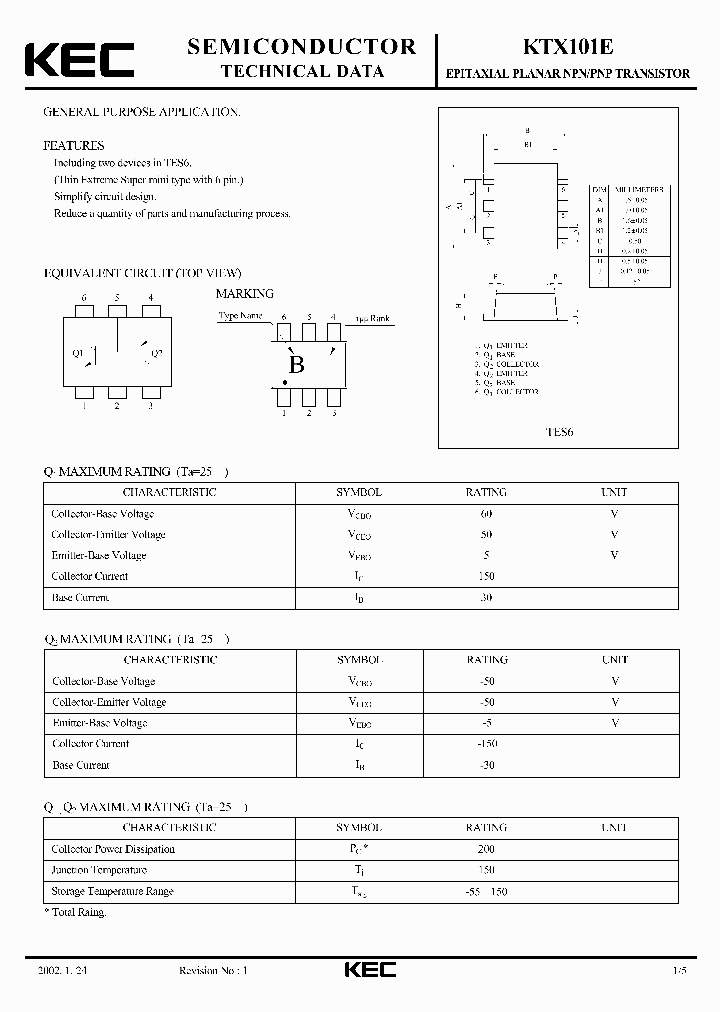 KTX101E_479819.PDF Datasheet