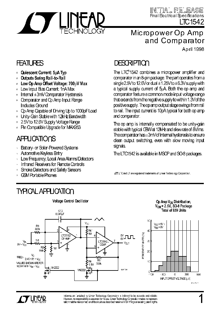 LTC1542_486354.PDF Datasheet