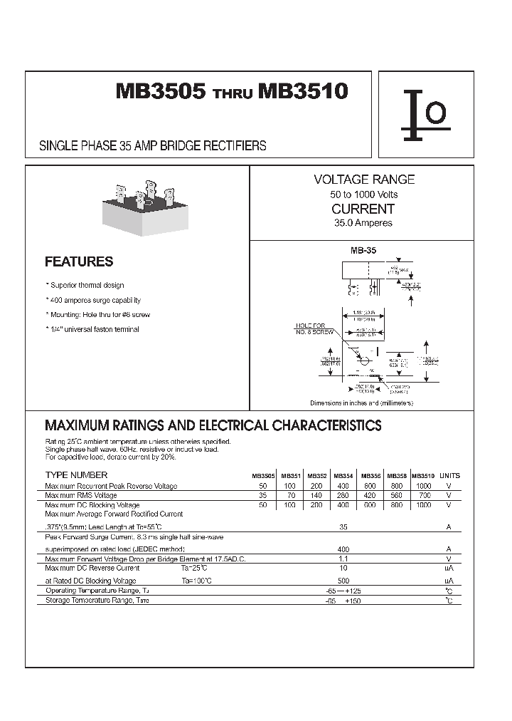 MB3505_478460.PDF Datasheet