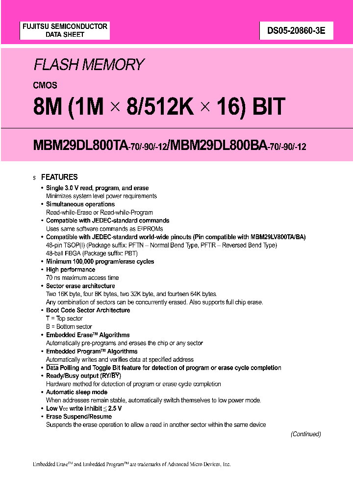 MBM29DL800BA-12_388423.PDF Datasheet