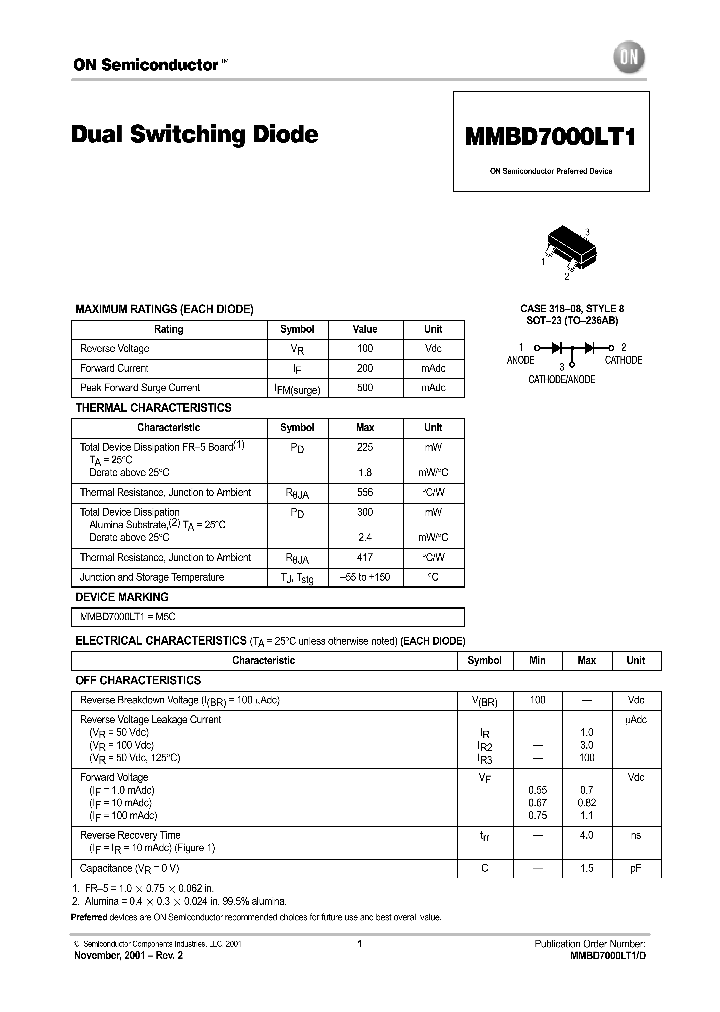 MMBD7000LT1_455834.PDF Datasheet