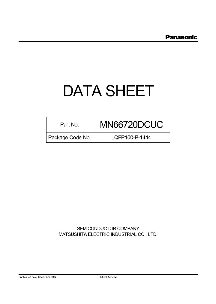 MN66720DCUC_442856.PDF Datasheet
