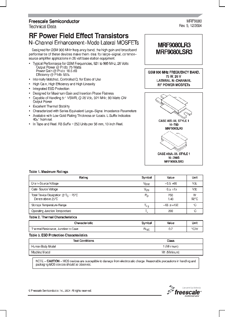 MRF9080LR3_438110.PDF Datasheet