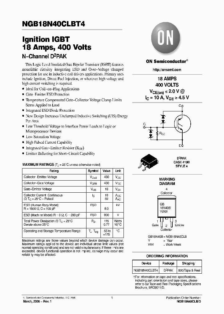 NGB18N40CLBT4_460519.PDF Datasheet