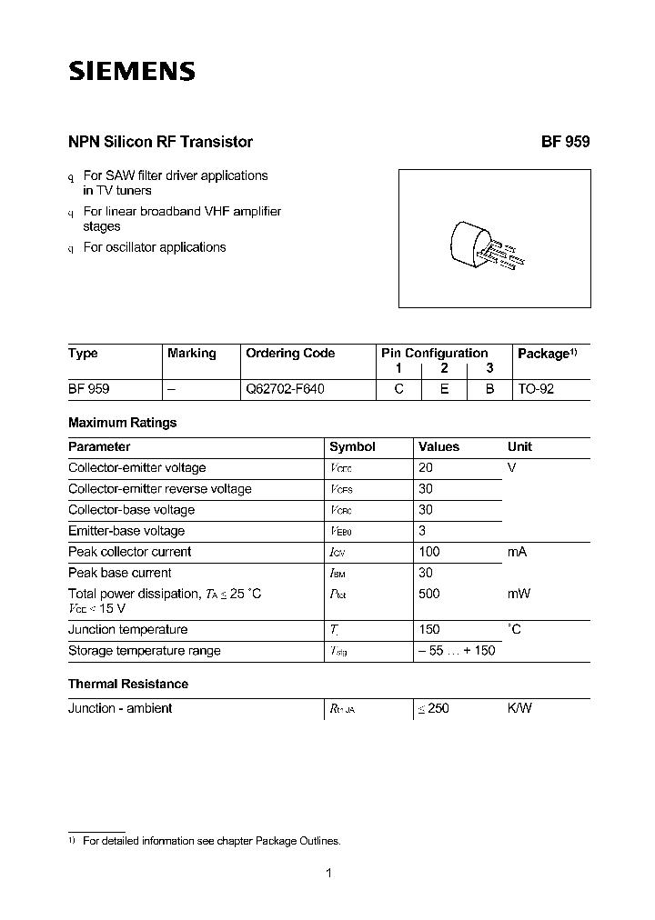 Q62702-F640_474650.PDF Datasheet