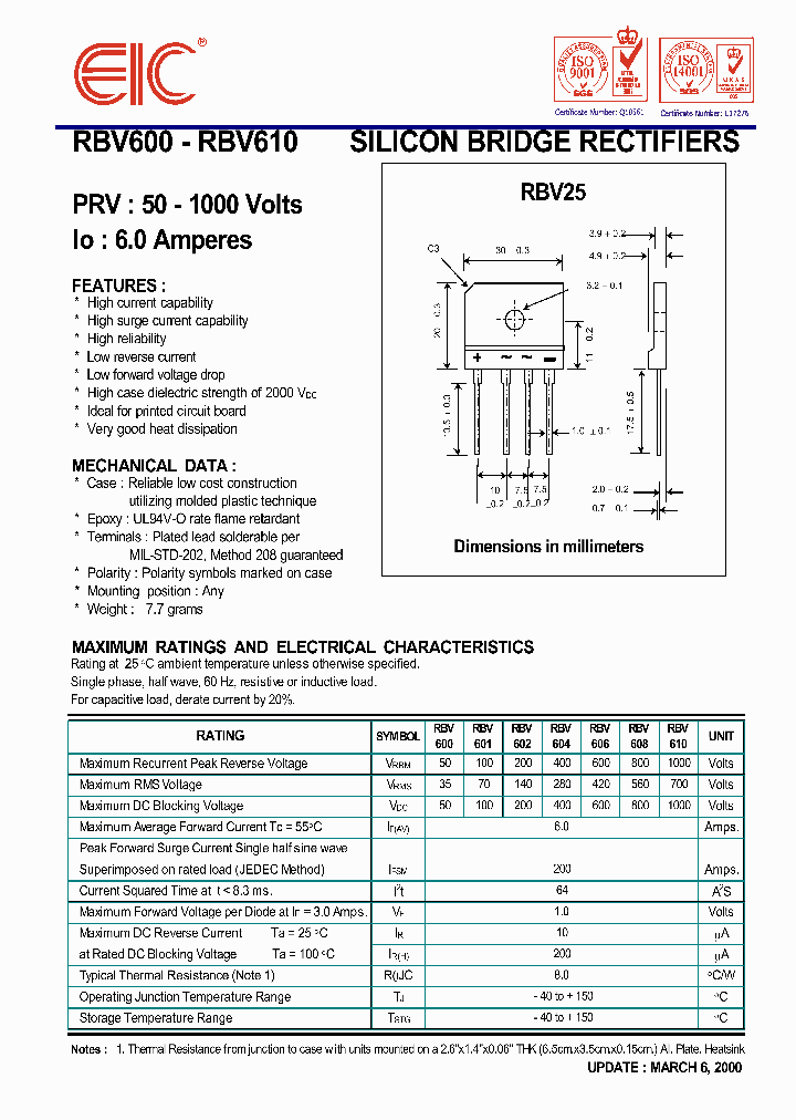 RBV600_58503.PDF Datasheet
