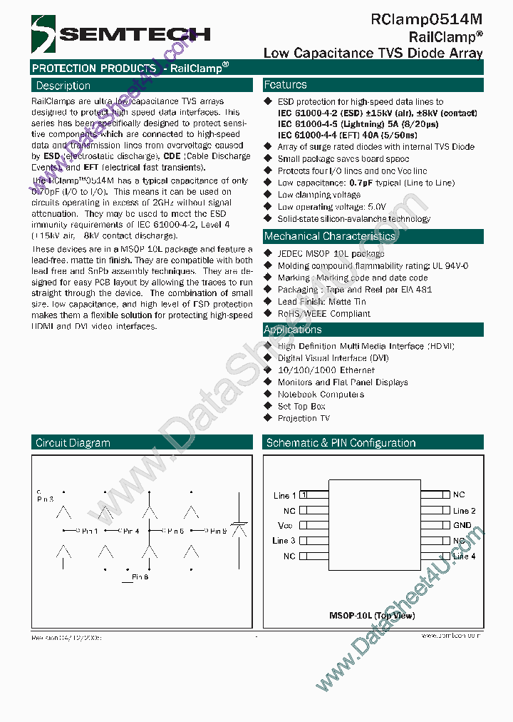 RCLAMP0514M_438435.PDF Datasheet