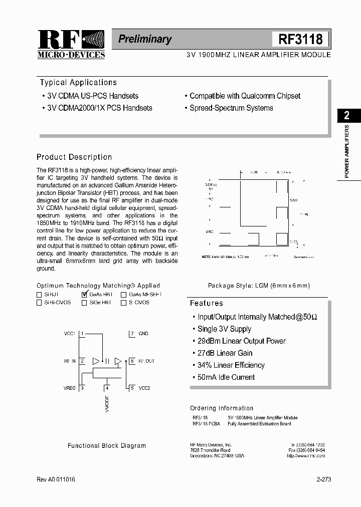 RF3118_486428.PDF Datasheet