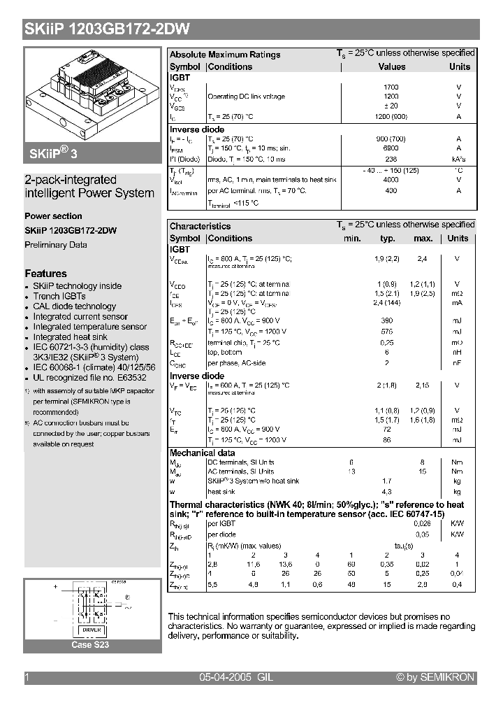 SKIIP1203GB172-2DW_444233.PDF Datasheet