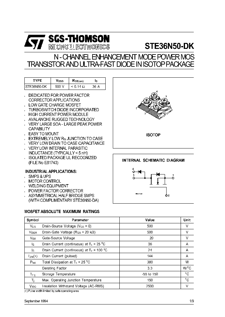 STE36N50-DK_465211.PDF Datasheet