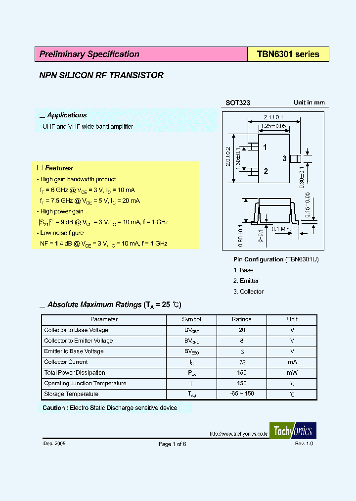 TBN6301U_470746.PDF Datasheet