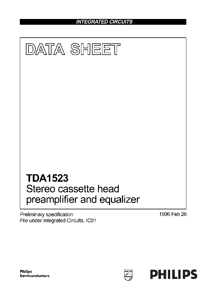 TDA1523_438527.PDF Datasheet