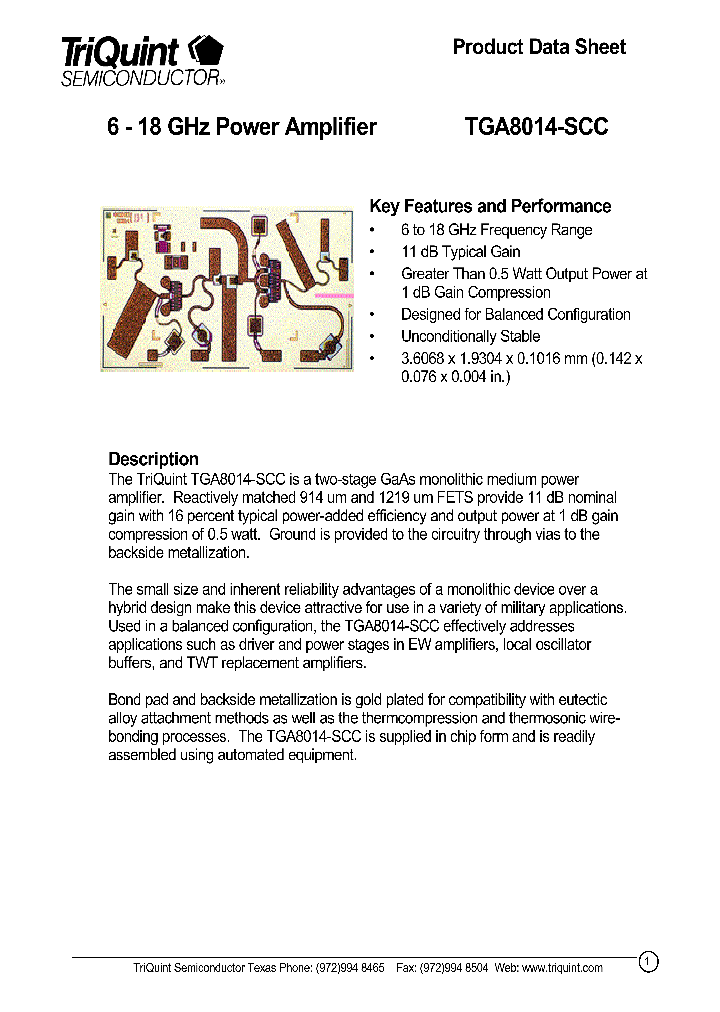 TGA8014_449905.PDF Datasheet