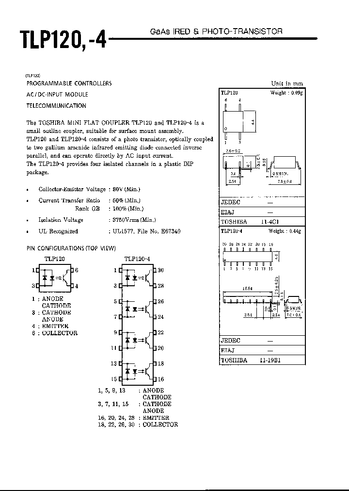 TLP120-4_439842.PDF Datasheet