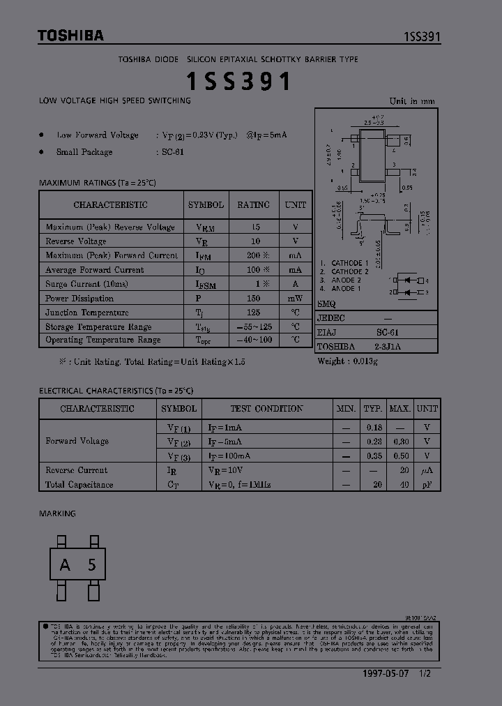 1SS391_507783.PDF Datasheet