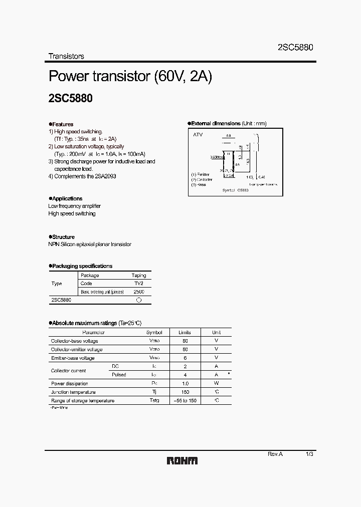 2SC5880_492107.PDF Datasheet