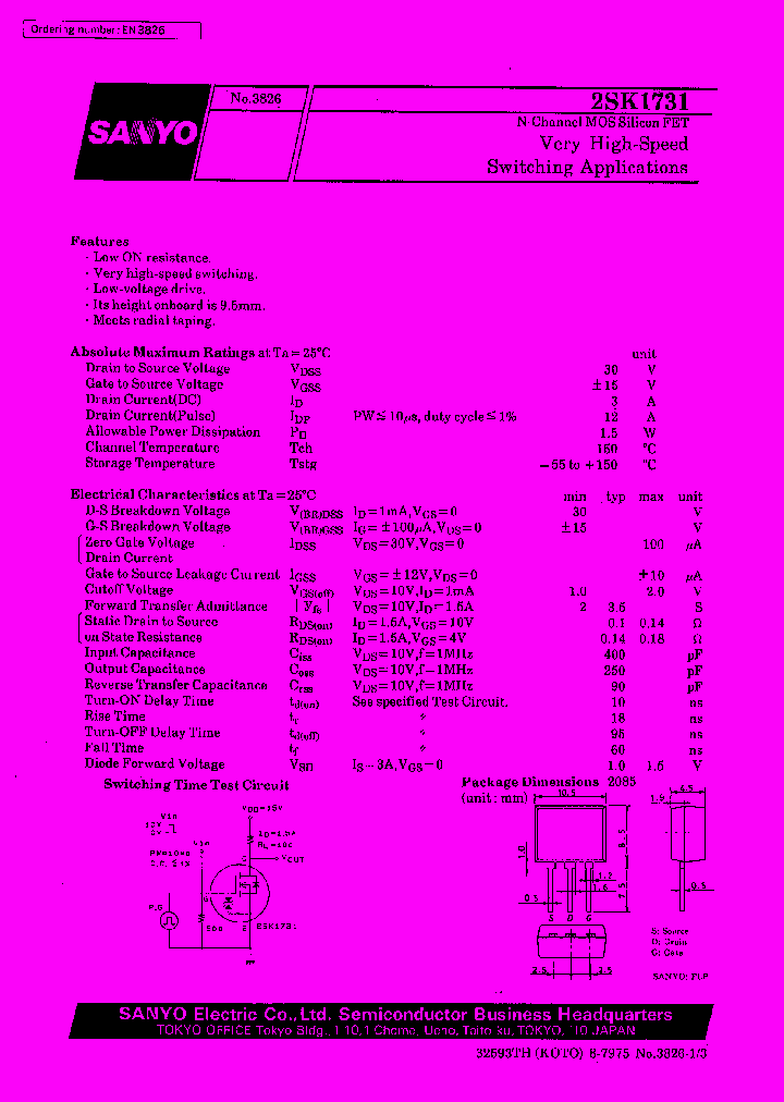 2SK1731_506493.PDF Datasheet