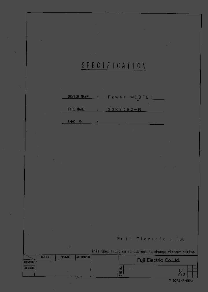 2SK2052-R_535957.PDF Datasheet