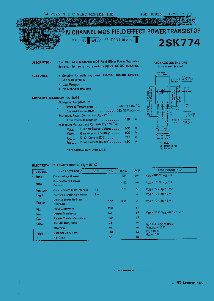 2SK774_552294.PDF Datasheet